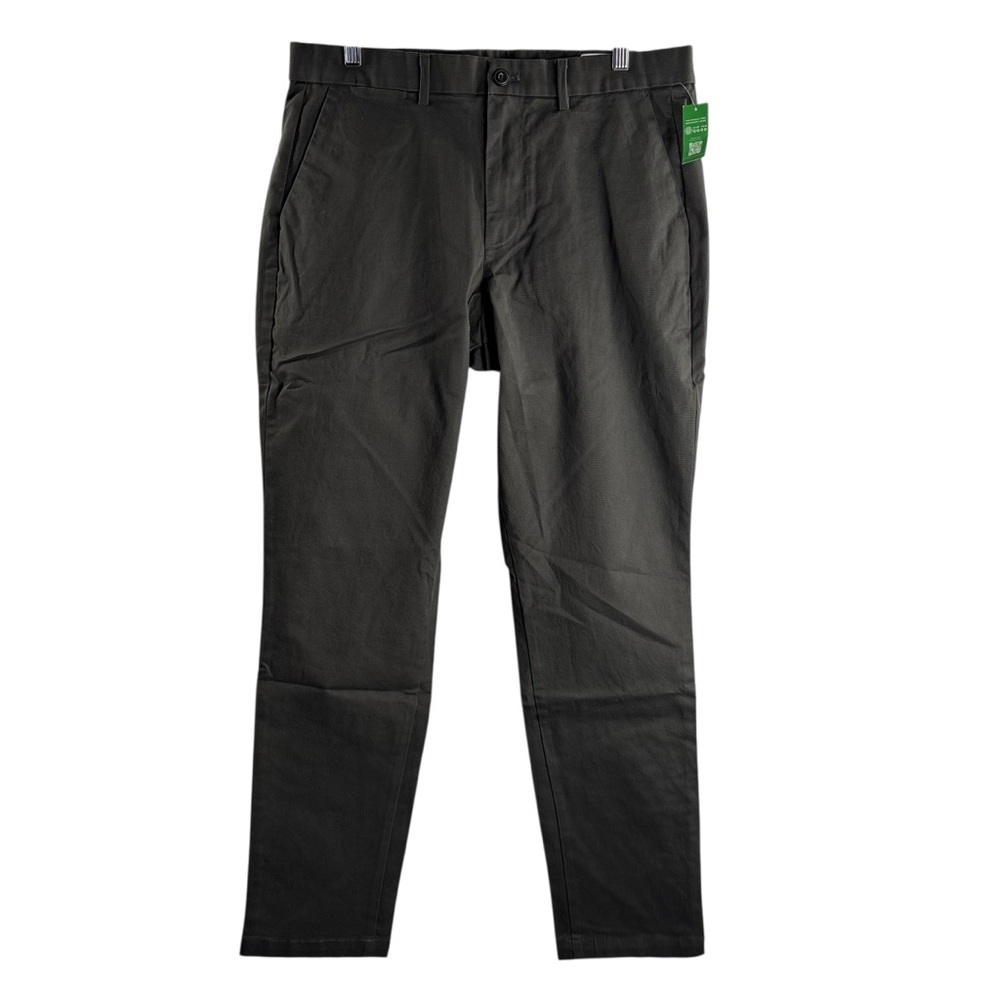 Men's GAP Dark Gray Slim Chino Pants NWT